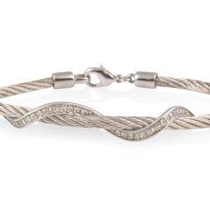 Silver Cable Bracelet